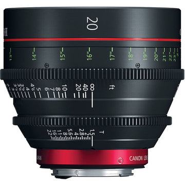 Canon CN-E 20mm T1.5 L F Cinema Prime Lens (EF Mount)