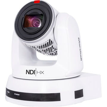 Marshall Electronics CV630-NDIW UHD 4K30 NDI|HX PTZ Camera (White)