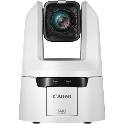 Canon CR-N500 Professional 4K NDI PTZ Camera with 15x Zoom (Titanium White)