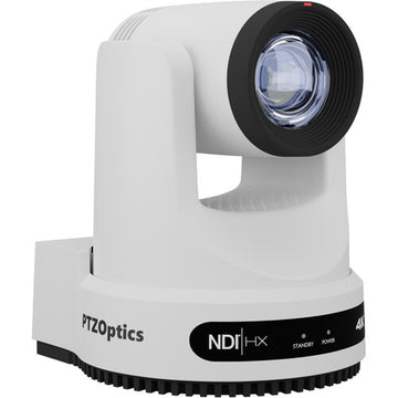 PTZOptics Move 4K SDI/HDMI/USB/IP PTZ Camera with 20x Optical Zoom (White)